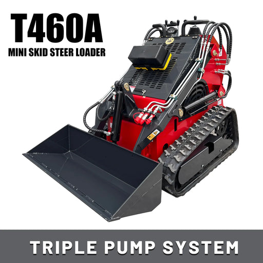 skid_steer_loader_t460a_red_overall perspective