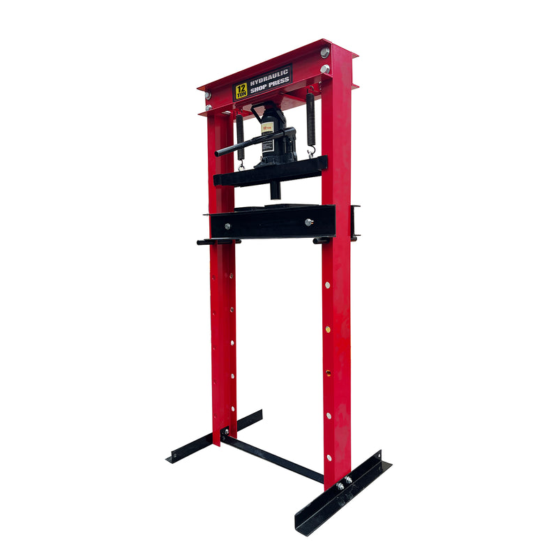 12 TON CAPACITY HYDRAULIC SHOP PRESS