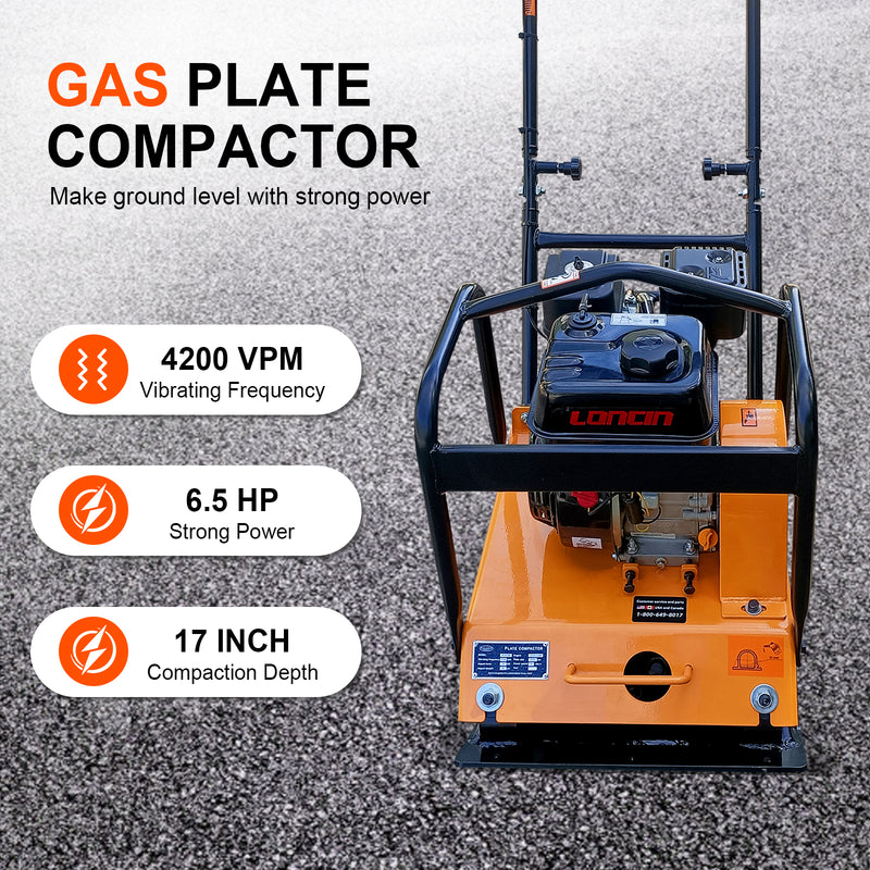 Landhero 6.5HP Plate Compactor