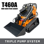 skid_steer_loader_t460a_orange_overall perspective