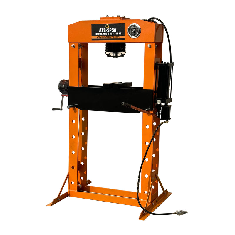 ATS Power 50 Ton Hydraulic Shop Press