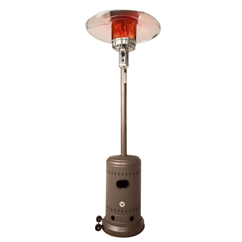 46,000 BTU Outdoor Propane Patio Heater with Wheels