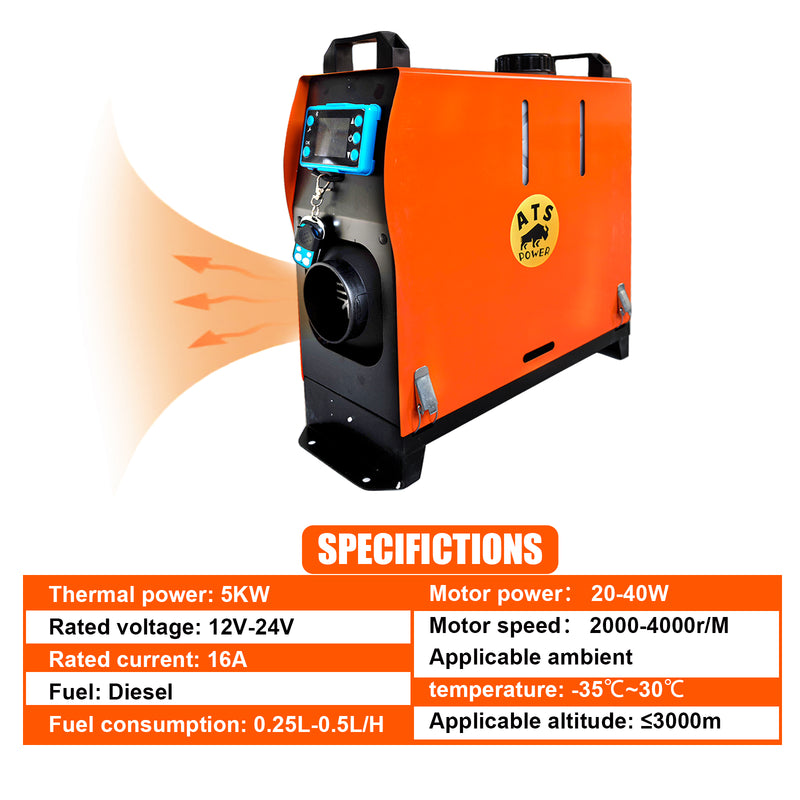 5KW Diesel Air Heater