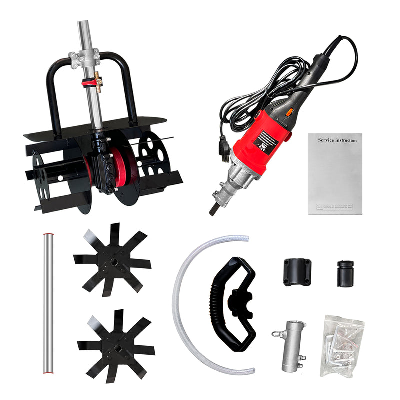 2 in 1 Electric Cement Mixer & Tiller