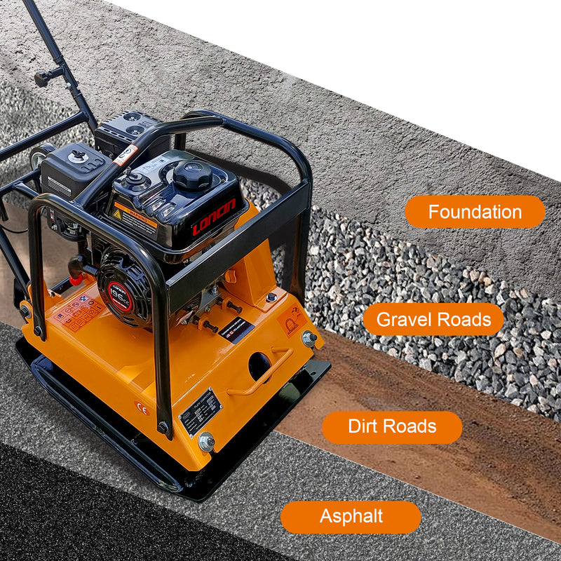 Landhero 6.5HP Plate Compactor
