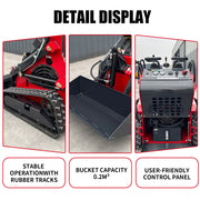 skid_steer_loader_t460a_red_product detail picture