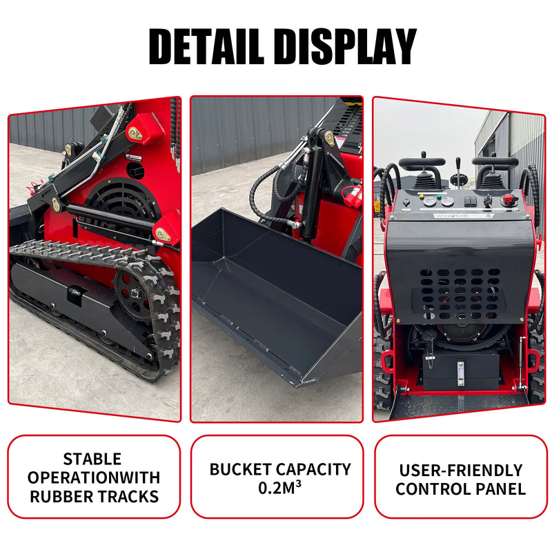 skid_steer_loader_t460a_red_product detail picture