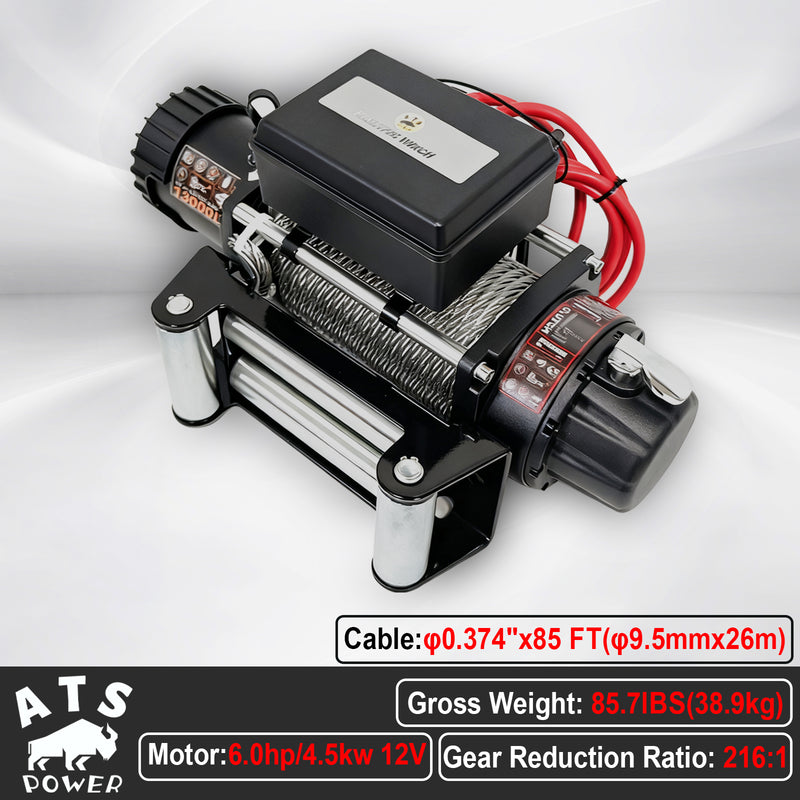 13000 lb Recovery Winch Truck Winch Electric