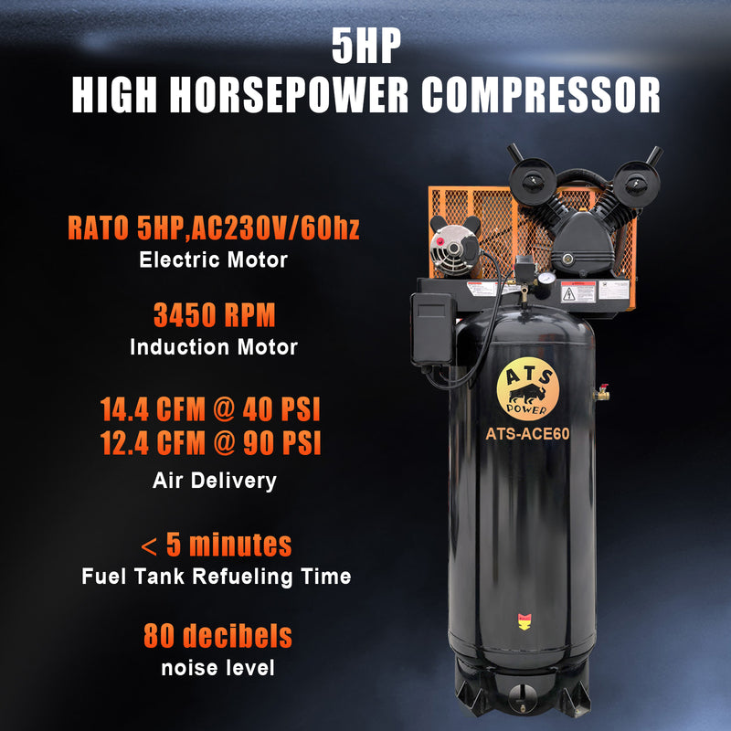 60 Gallon Vertical Air Compressor