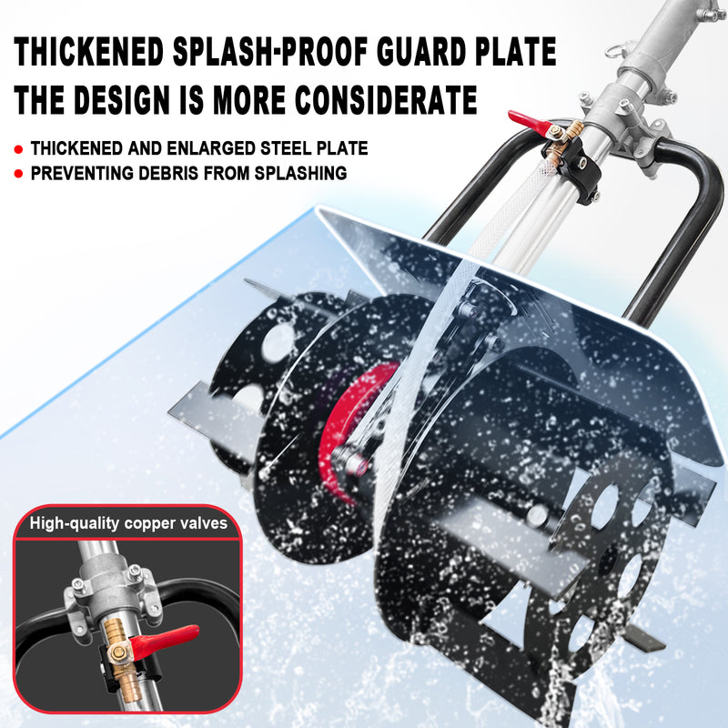 2 in 1 Electric Cement Mixer & Tiller
