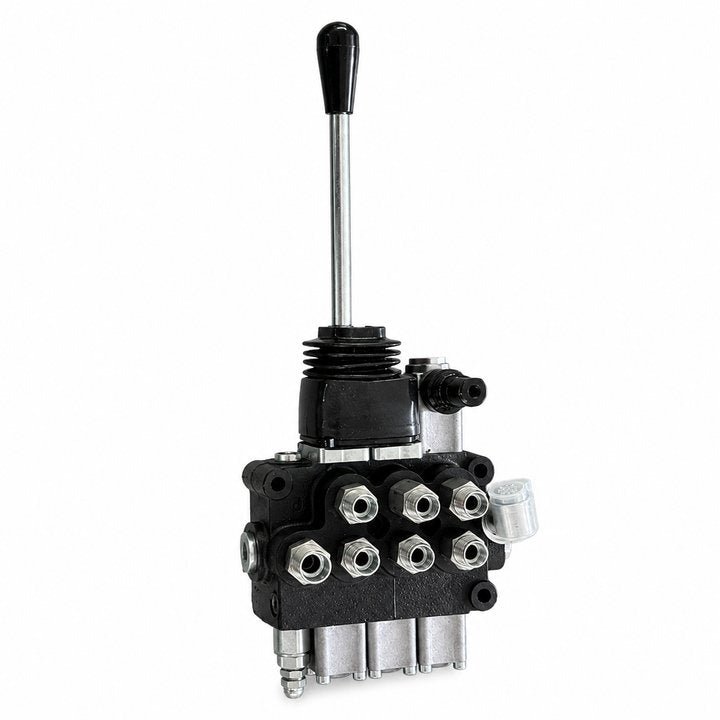 4-Spool Manual Hydraulic Control Valve