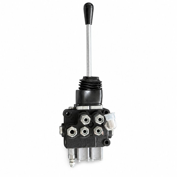 3-Spool Manual Hydraulic Control Valve