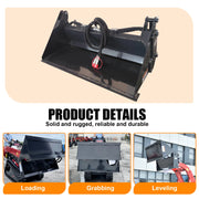 mini_skid_steer_4-in-1_bucket_function_details